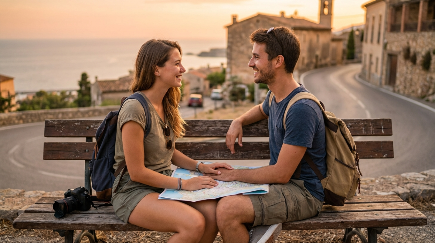 When Friendship Turns Romantic on a Shared Trip